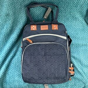 Baby diaper book bag